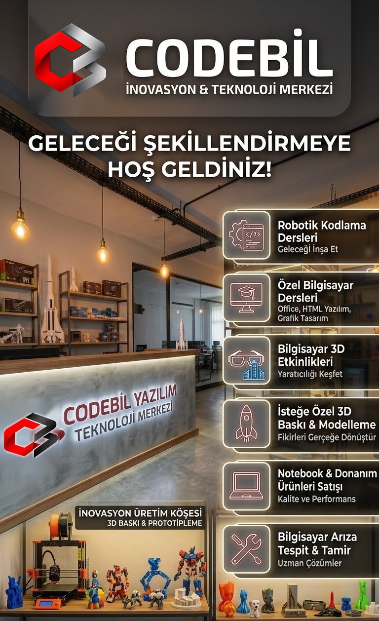 Codebil İnovasyon ve Teknoloji Merkezi hizmetleri