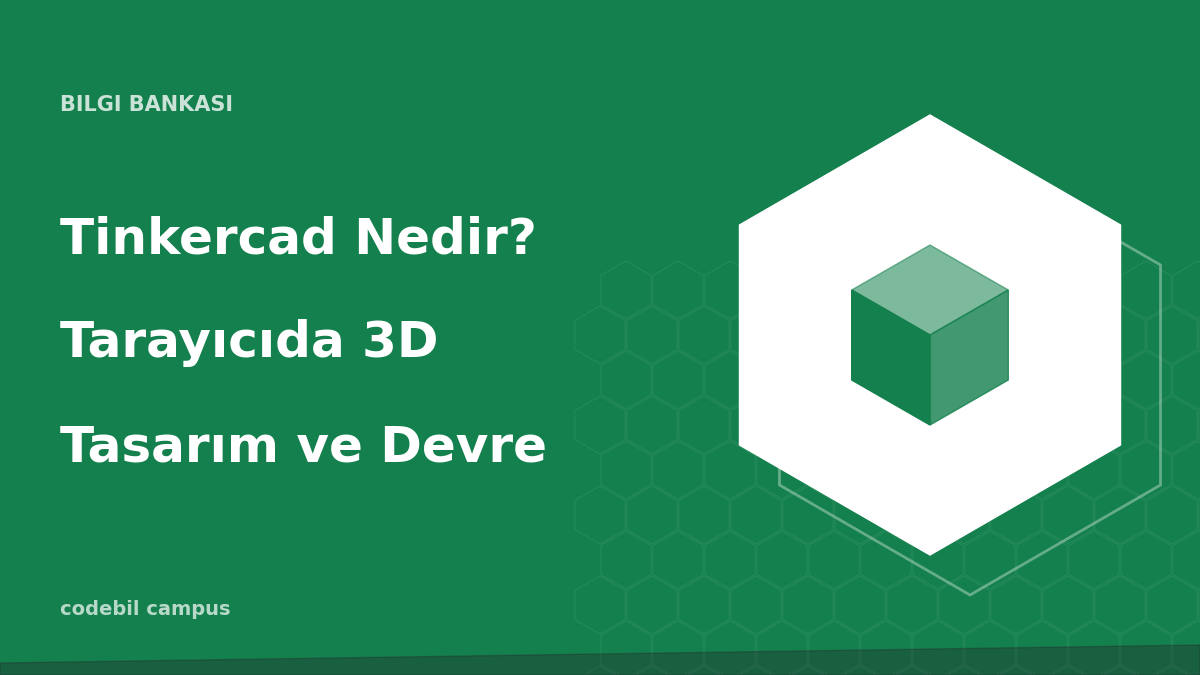 Tinkercad Nedir? Tarayıcıda 3D Tasarım ve Devre