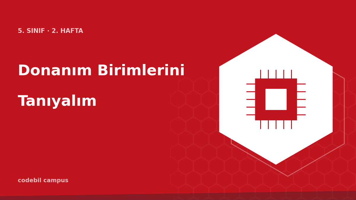 Donanım Birimlerini Tanıyalım