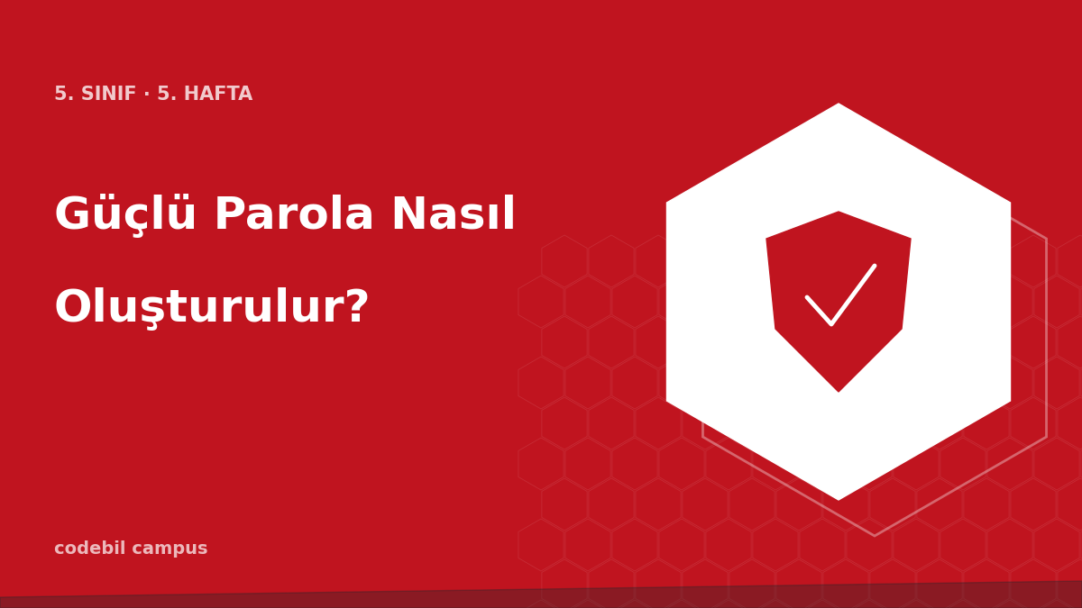 Güçlü Parola Nasıl Oluşturulur?