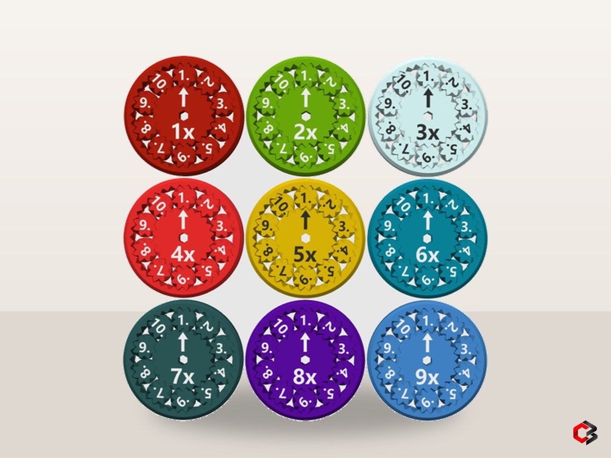 Çarpım Tablosu Disk Seti (1x-10x) - görsel 2