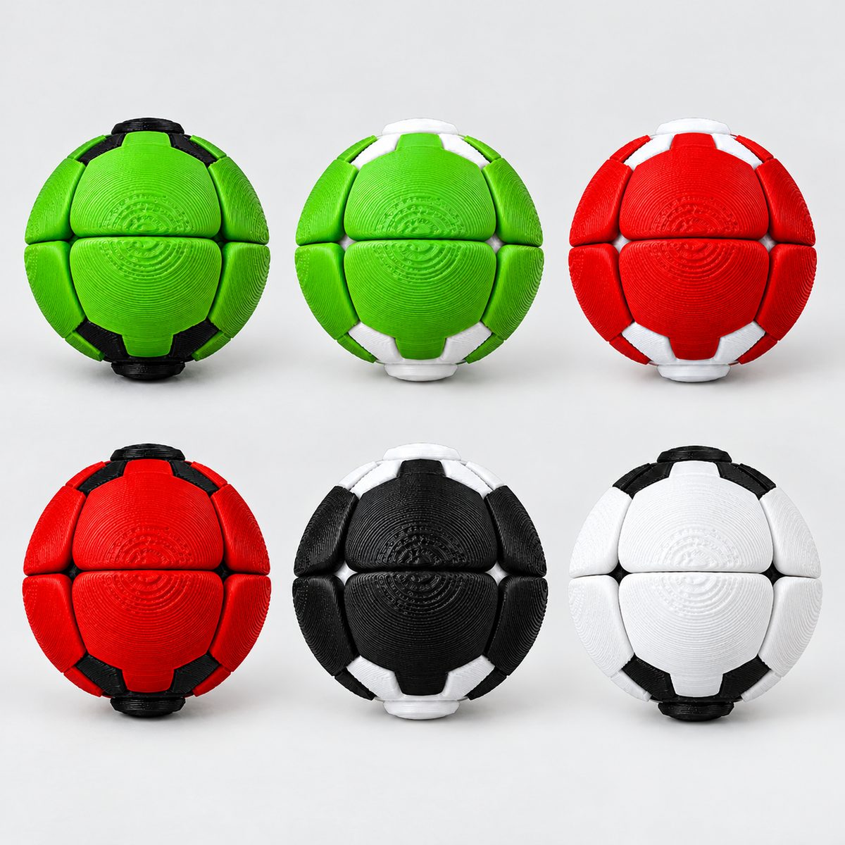 Spin Ball – 3D Baskı Hareketli Stres Topu